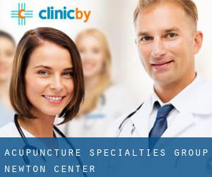 Acupuncture Specialties Group (Newton Center)