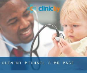 Clement Michael S MD (Page)